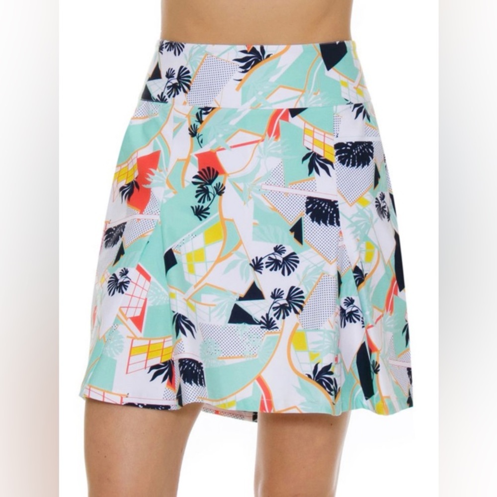 GGblue Women's Unify Carter Golf Pickle Ball Sport Skort Antimicrobial UPF 30+